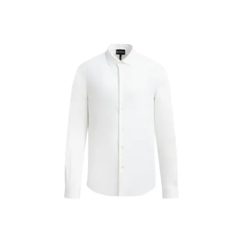 EMPORIO ARMANI SS23 Shirt Men's White