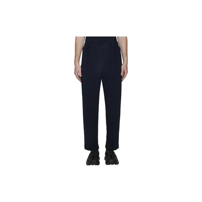 Homme Plissé Issey Miyake Pleated Straight leg Trousers-3
