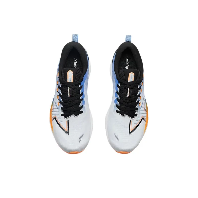 XTEP Tank Ma Anti Slip Wear Resistant Low Top Casual Running Shoes Men's Blue White Black-3