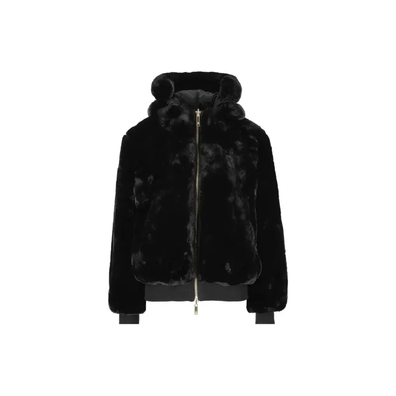Moose Knuckles Debbie Bunny Reversible Bomber Jacket-1