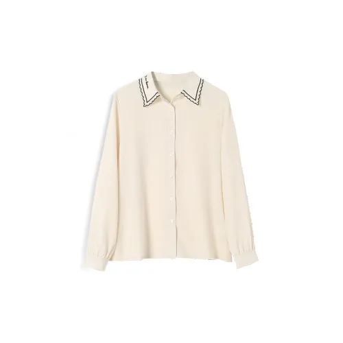 MIXMAX Shirts Women's Apricot