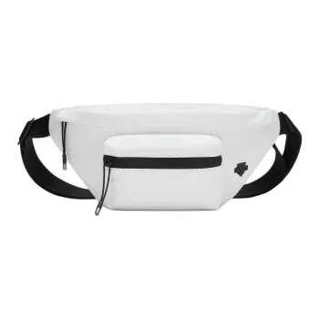 DESCENTE DESCENTE X MIKA NINAGAWA Collaboration Series Fabric Sling Bag Women's White