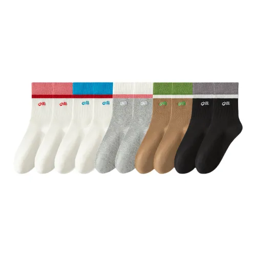 Lan Miao Mid Calf Socks Women's 10 Pack
