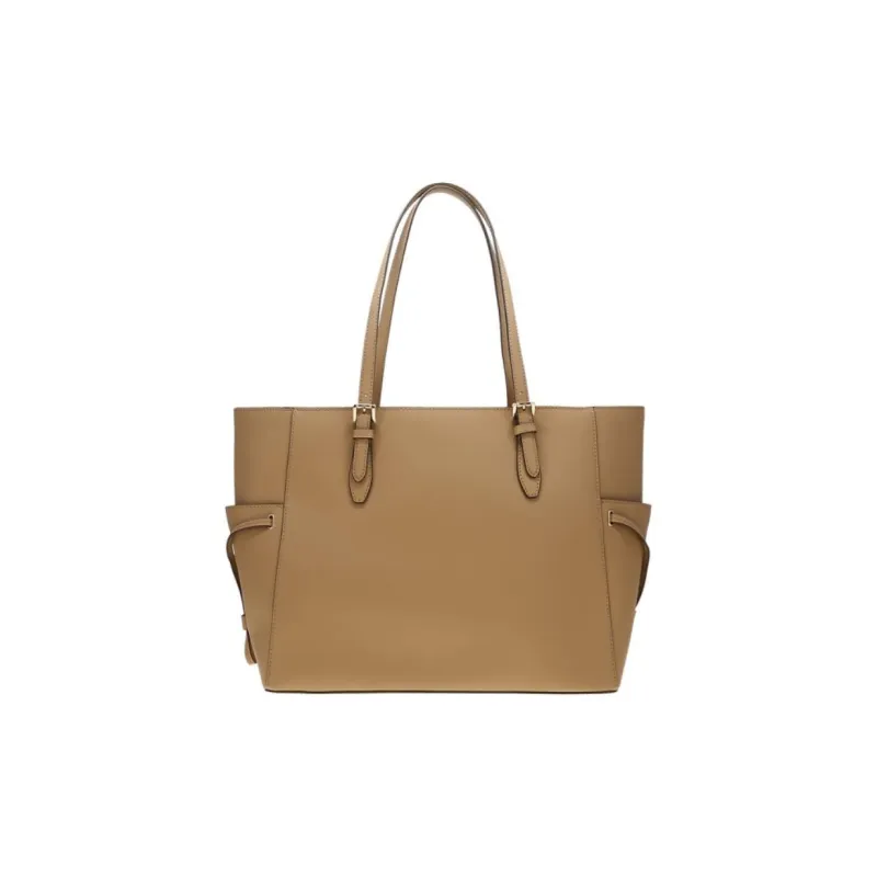 MICHAEL KORS Gilly Saffiano Leather Tote Bag Shopping Bag Shoulder Bag Handbag Large Size Women's Camel-3