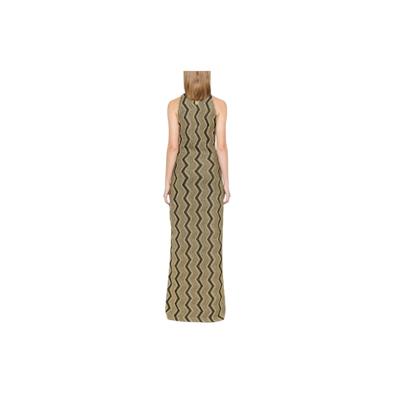 MISSONI Zigzag woven Maxi Dress-2