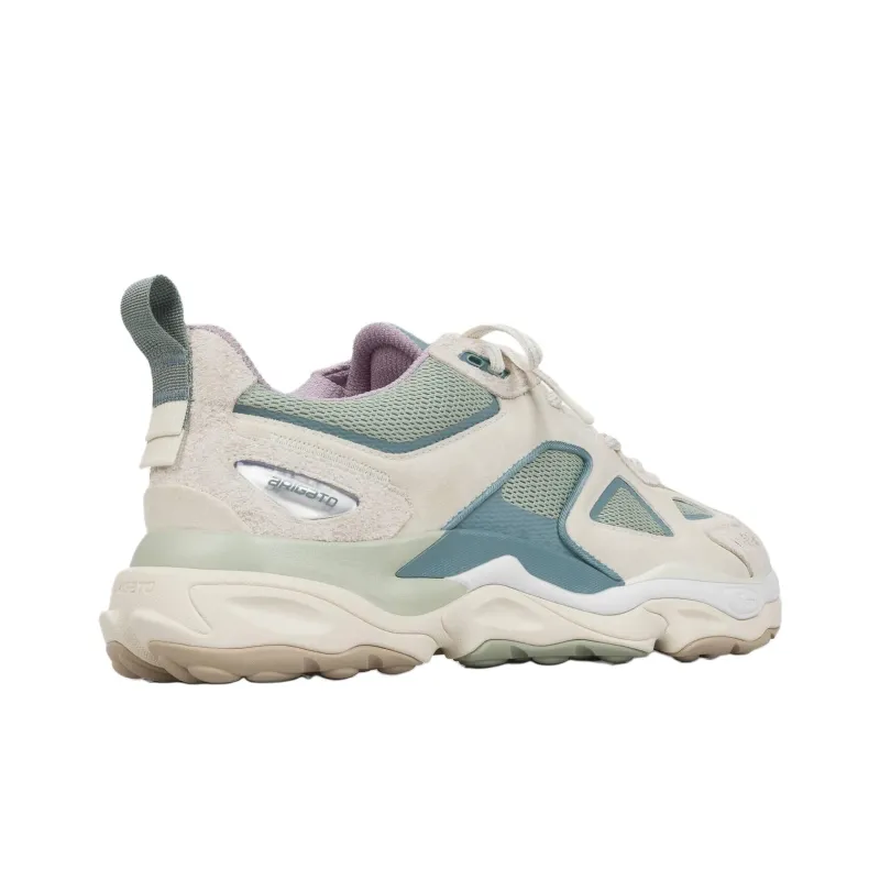 Axel Arigato Satellite Runner Low Top Casual Shoes Men's Ecru-3