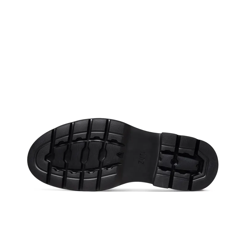 Zuti Dress Shoes Men Low Top Black-4