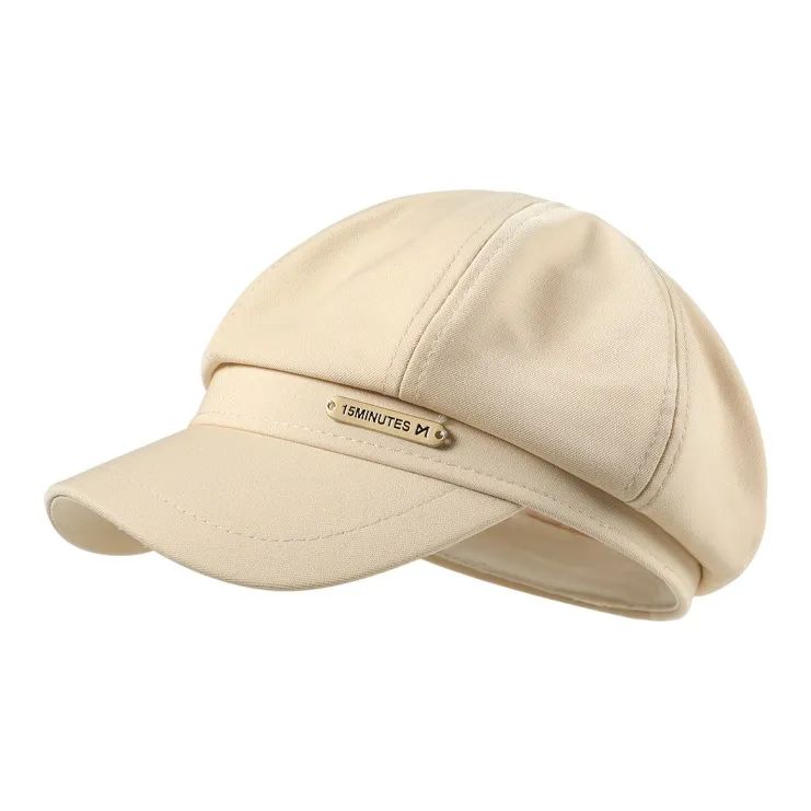15 MINS Cotton Berets Unisex Multiple Colors-5
