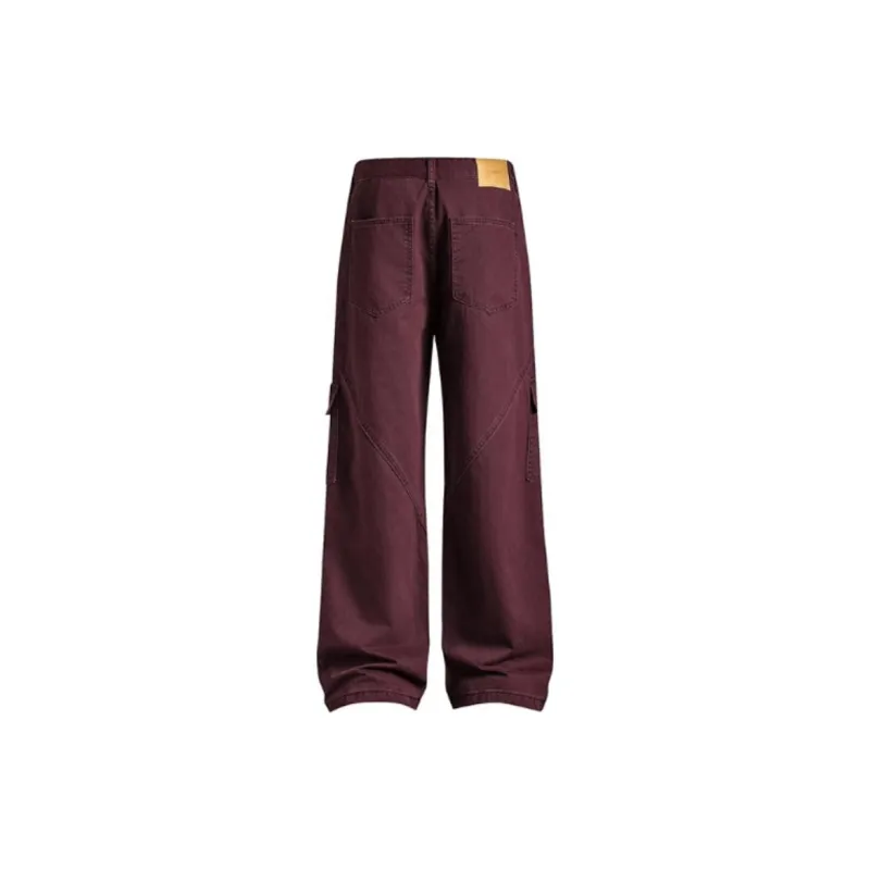 YINLEI Jeans Unisex Ancora Red-1