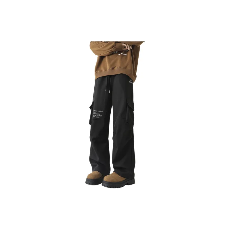 Qnxeey Cargo Pants Unisex-1