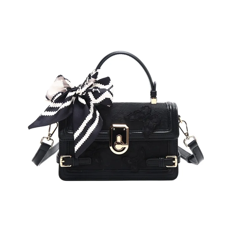 Carit&Koty Polyurethane Synthetic Leather Shoulder Bag Crossbody Bag Handbag Women's Black-1
