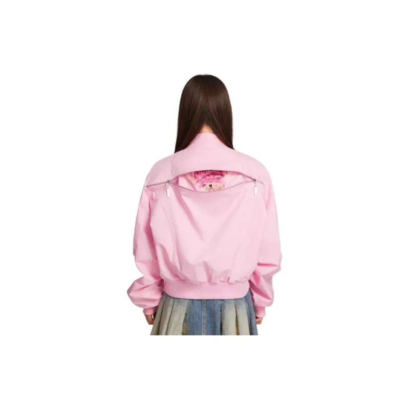 LALABOBO Jackets Coats Women's Pink-1