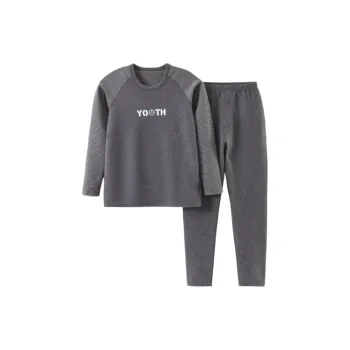 Yalu Thermal Set Men's Dark Gray Heather