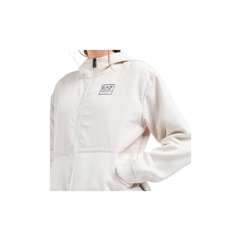 EMPORIO ARMANI Logo patch Hoodie-4