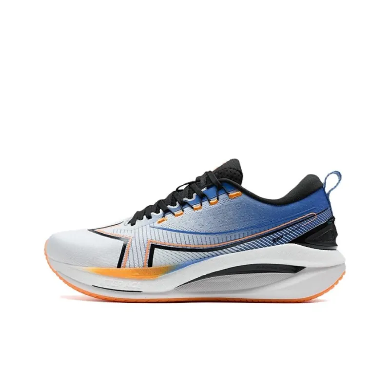 XTEP Tank Ma Anti Slip Wear Resistant Low Top Casual Running Shoes Men's Blue White Black-0