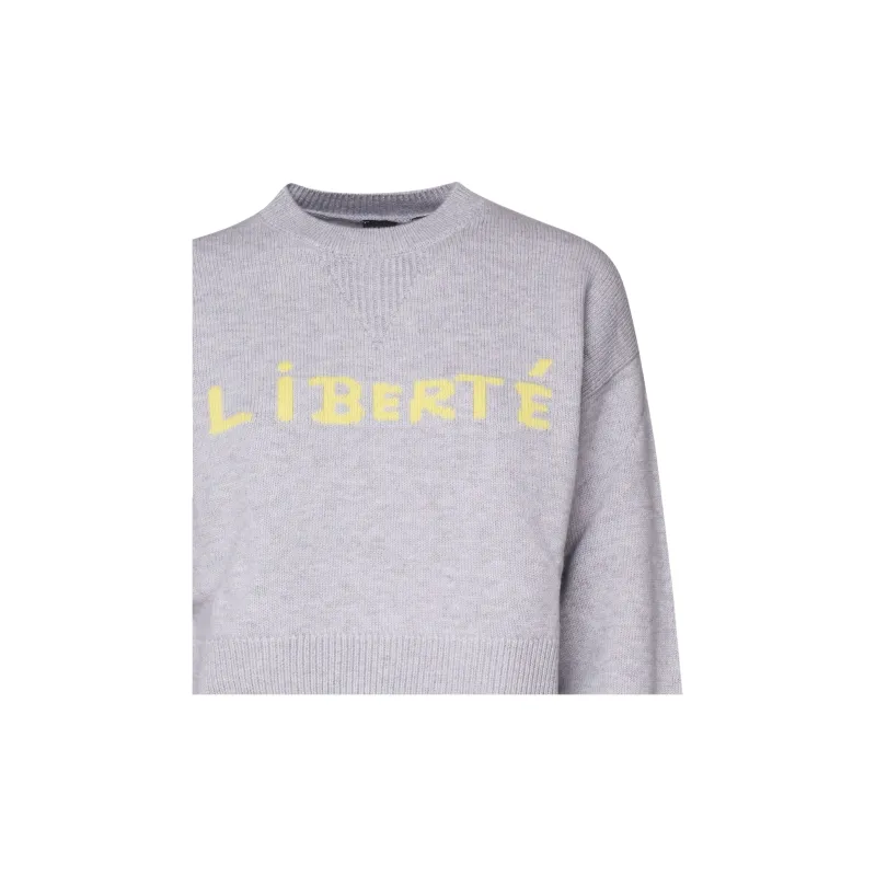 PINKO Crewneck Cropped Jumper-2