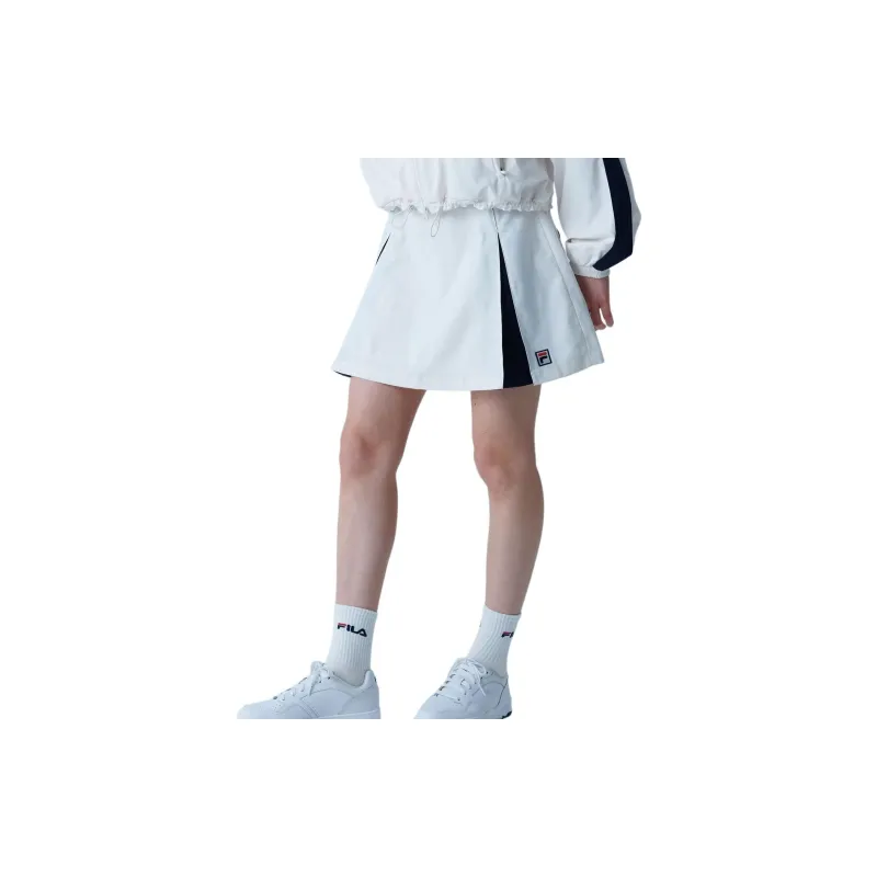 FILA Casual Short Skirts Women's White-2