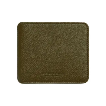 Bottega Veneta Cow Leather Wallet Men's Olive Oil Color