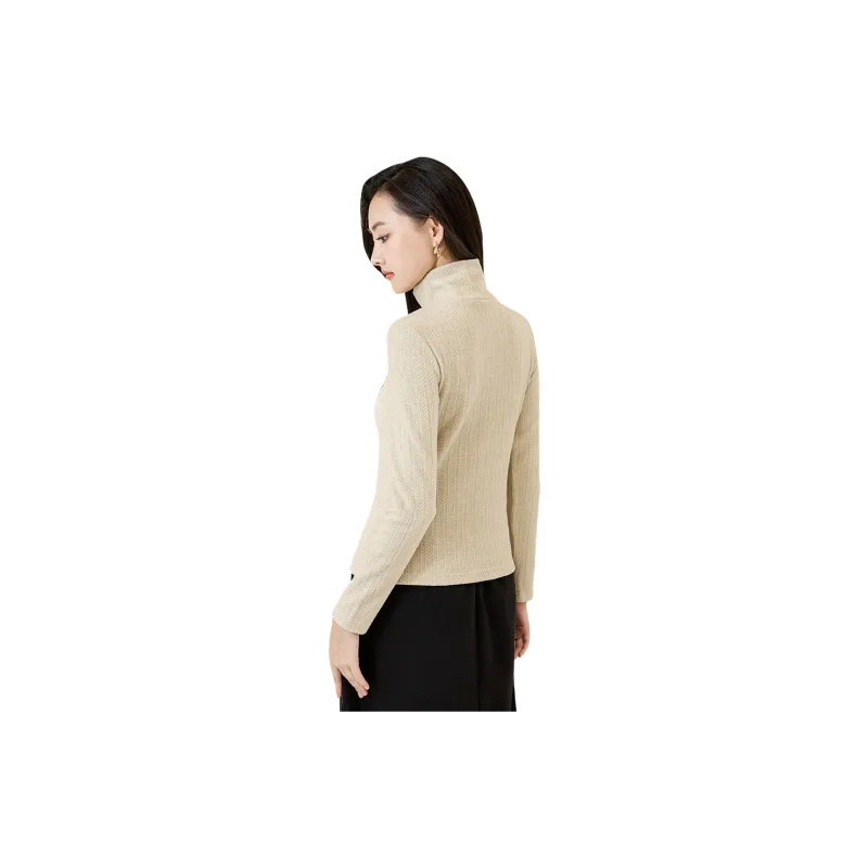 SMEN T Shirts Women's Apricot-1