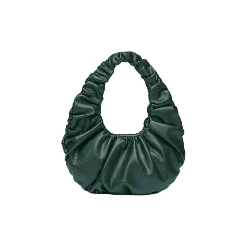 NANUSHKA Polyurethane One Shoulder Handbags Medium Size Women's Pine Green-0