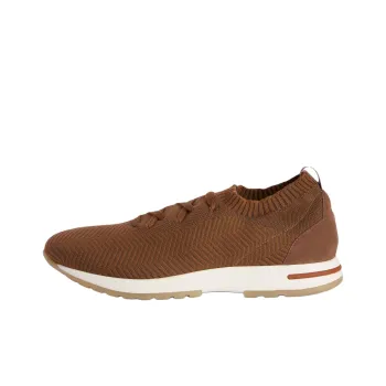Loro Piana 360 LP Flexy Walk Low Top Casual Shoes Men's Tan