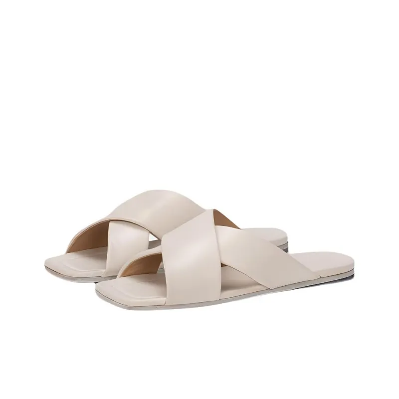 Marsèll Spatola Odor Resistant Slide Slippers Women's White-2