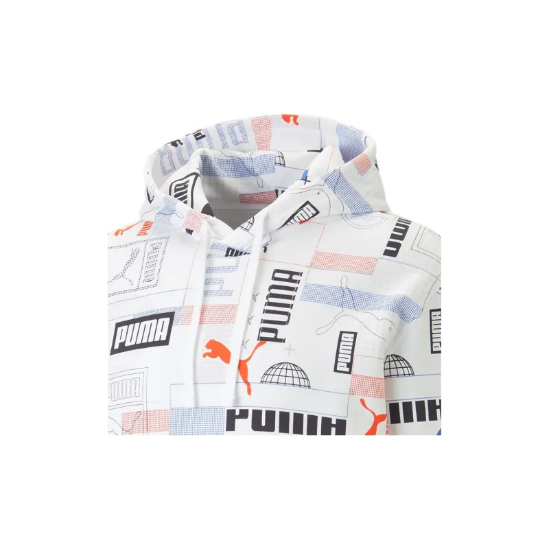 PUMA Sweatshirts Men White-2