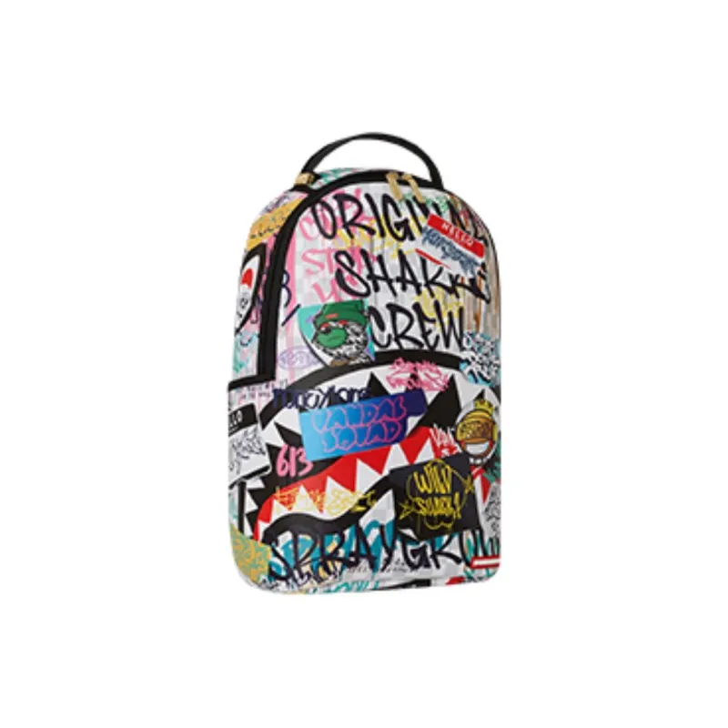 SPRAYGROUND Artificial Leather Backpack Unisex Multicolor-2