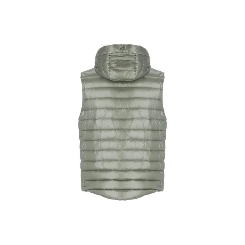 HERNO Sleeveless Drawstring Jacket-1