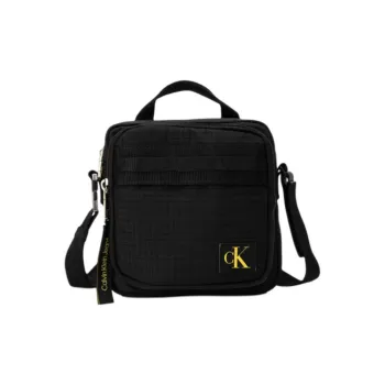CALVIN KLEIN Fabric One Shoulder Handbag Men's Black
