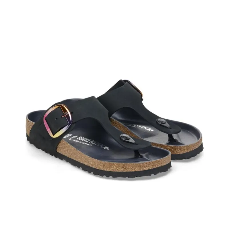 Birkenstock EVA Slip-Resistant Flip Flops Women's Black-3