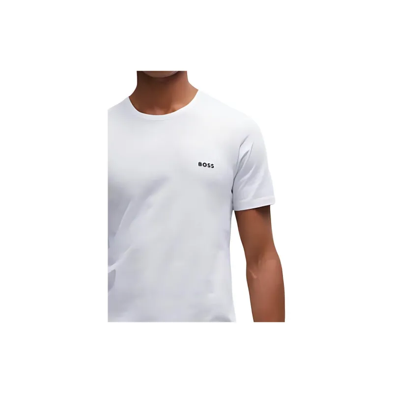 HUGO BOSS Three Pack Of Underwear T Shirts In Cotton Jersey T Shirt Men's 3 Pack-7