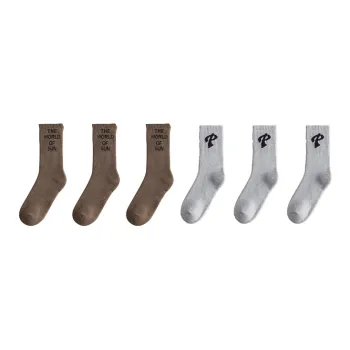 YUZHAOLIN Mid Calf Socks Men's Combo Set
