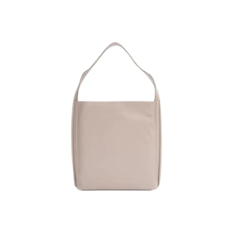 CALVIN KLEIN Synthetic Material Handbag Shoulder Bag Medium Size Women's Litchi White-0