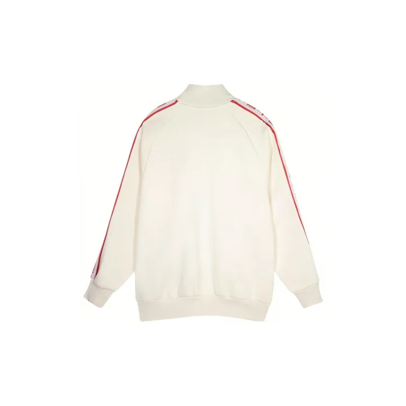PUMA TRACK JACKET Jackets Coats Unisex Ecru-1