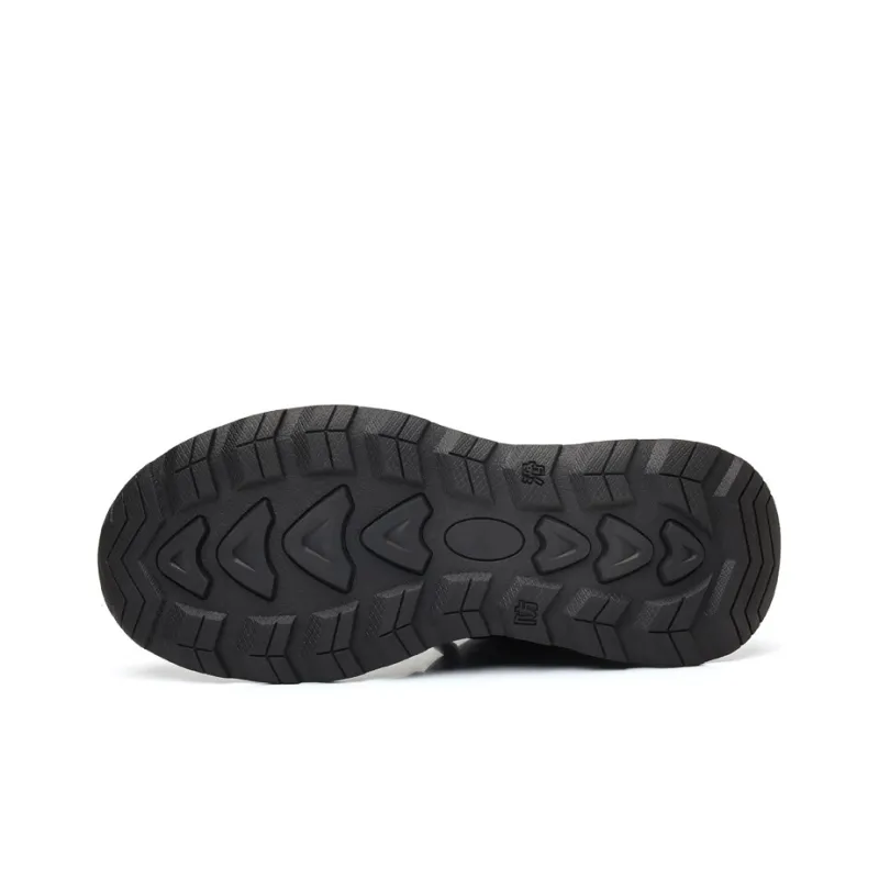 GIHO Insulated Shoe Slip-Resistant Mid-Top Casual Shoes Men's Black-3