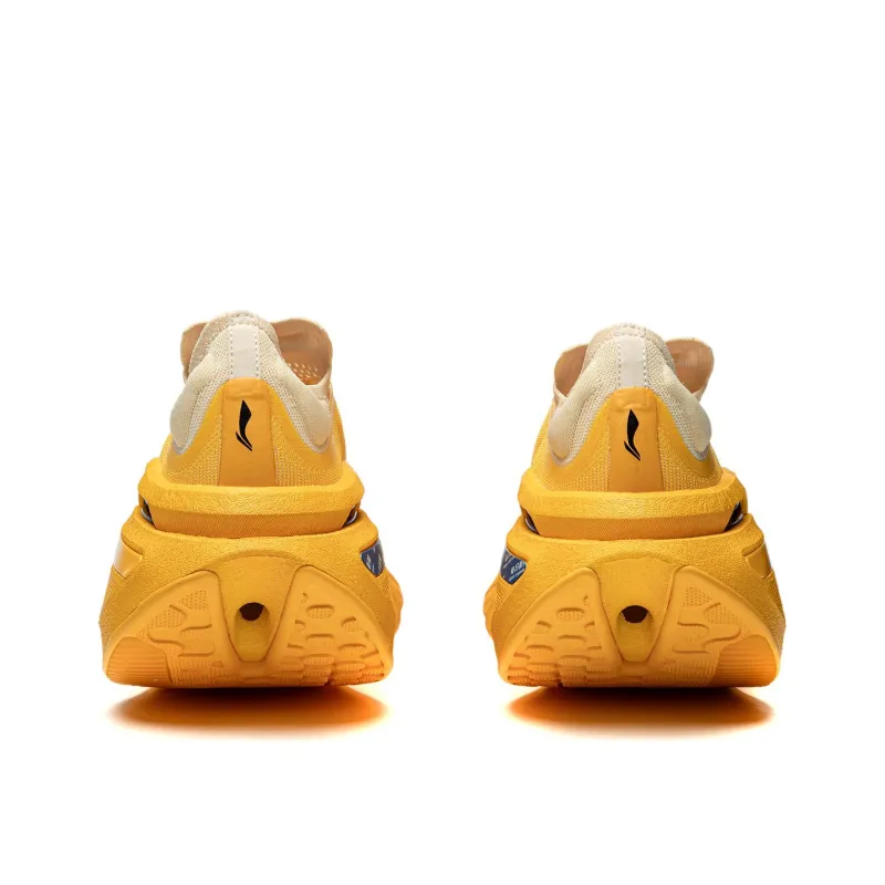LiNing Shadow 3.0 Cushioning Anti-Slip And Wear-Resistant Low-Top Casual Running Shoes Unisex Yellow-4
