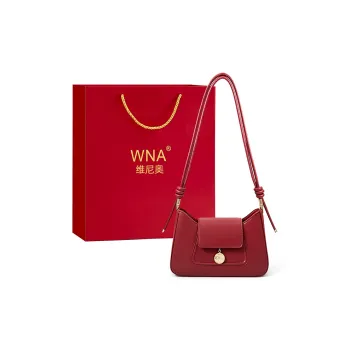 Vigno Synthetic Leather Shoulder Bag Baguette Bag Regular Women's Red