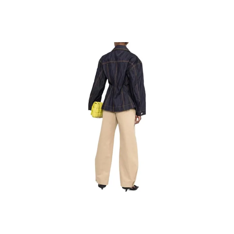 Bottega Veneta Jackets Women's Blue-2