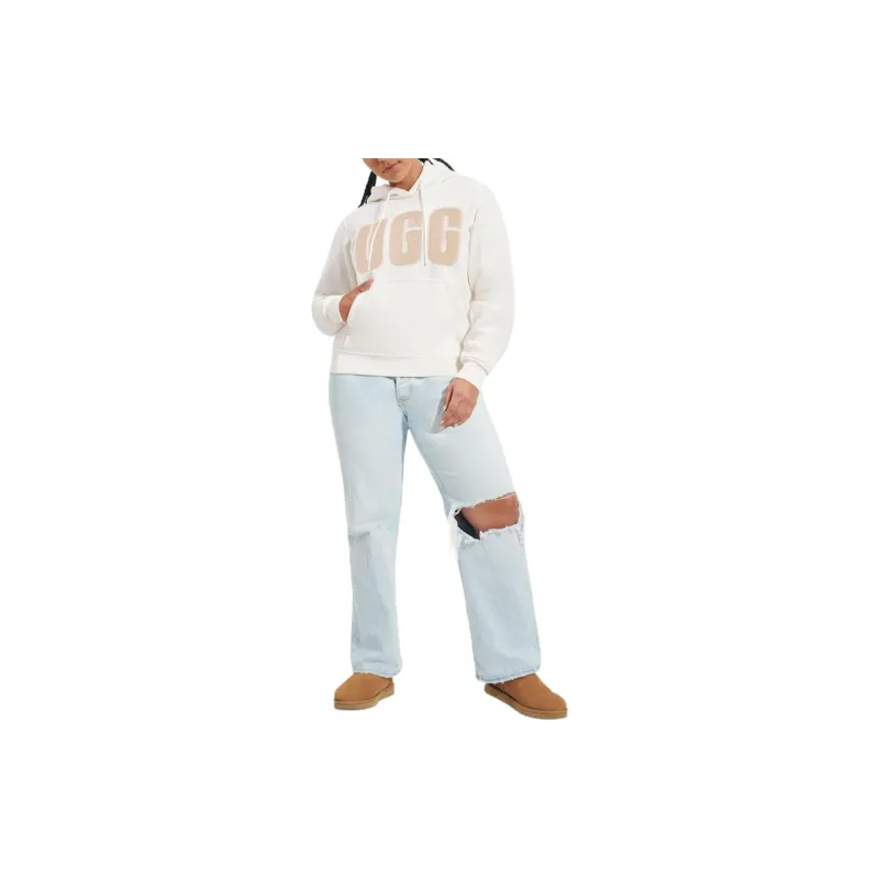 UGG Logo embroidered Hooded Sweatshirt-2