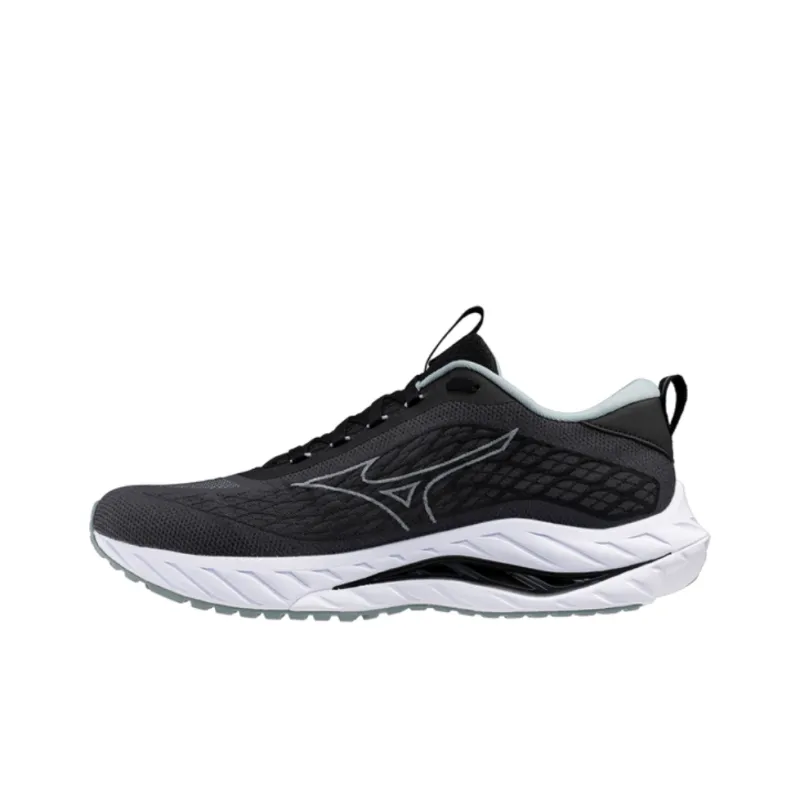 Mizuno Anti-Slip Wear-Resistant Low-Top Running Shoes Men's Black-0