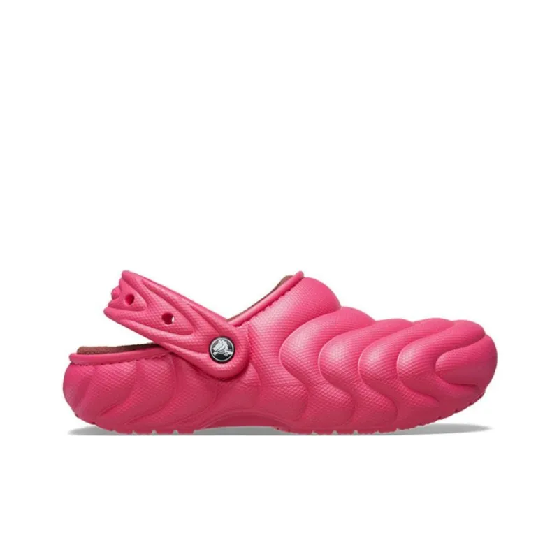 Crocs Classic Overpuff Lined Clog Dragon Fruit-1