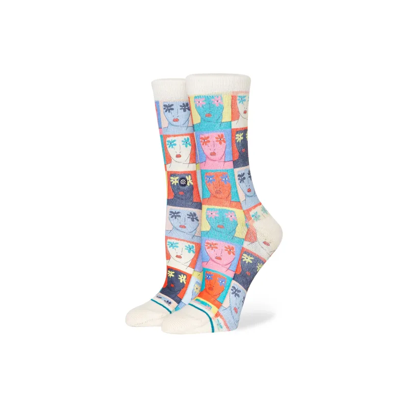 Stance x EELENA FIOERANZA Mid Calf Socks Unisex 1 Pack-0