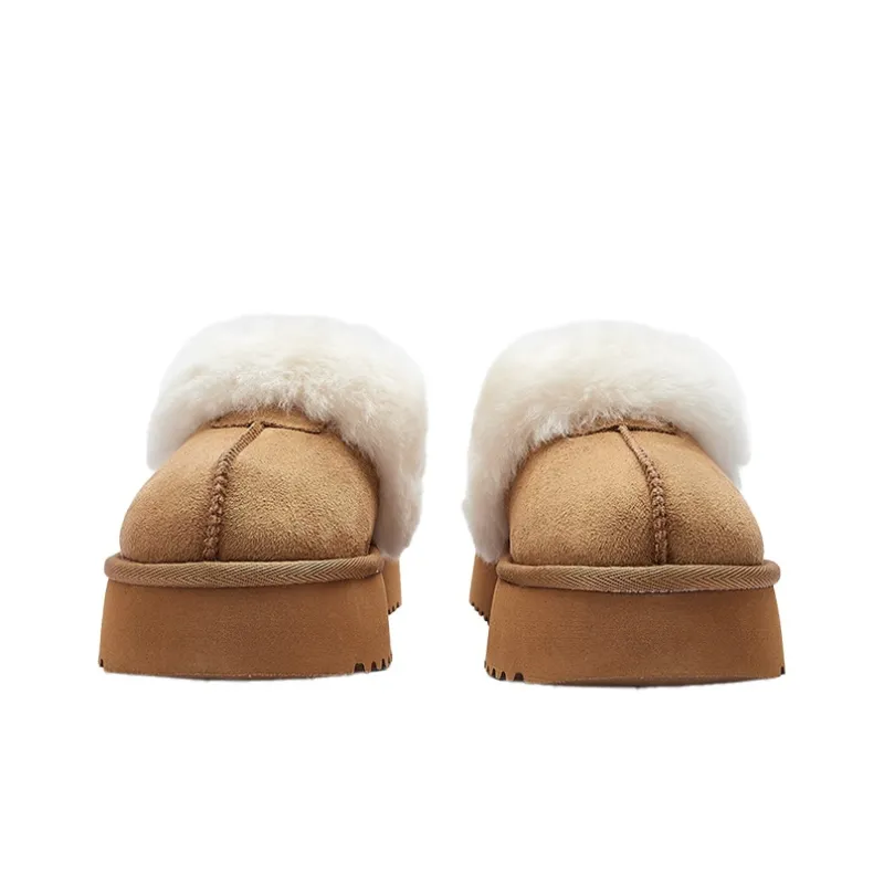 JUZI EVA Slip-Resistant Wrap-toe Slippers Women's Brown-2