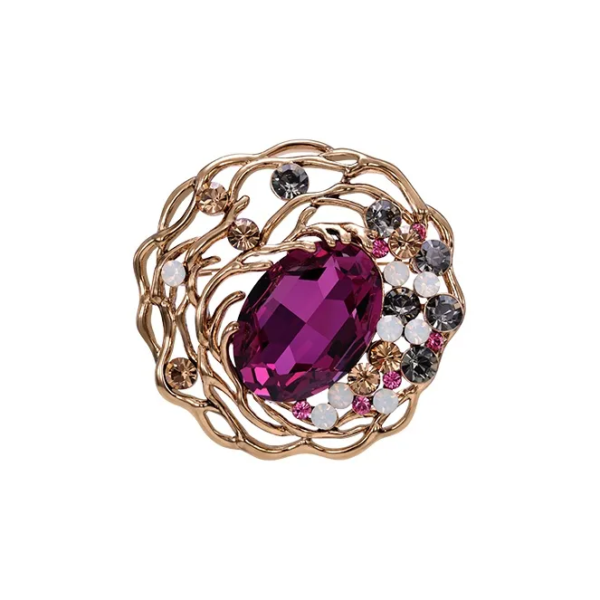 Eternelle Austrian Crystal Brooches Women's-1