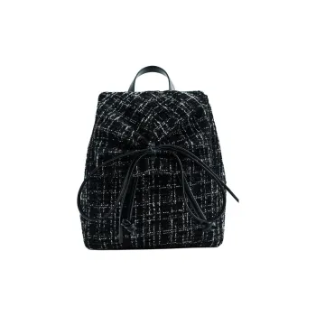 ZARA Polyester Backpack Women's Black
