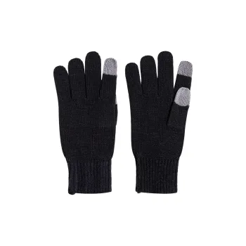 Adidas Acrylic Knit Gloves Men's Gray