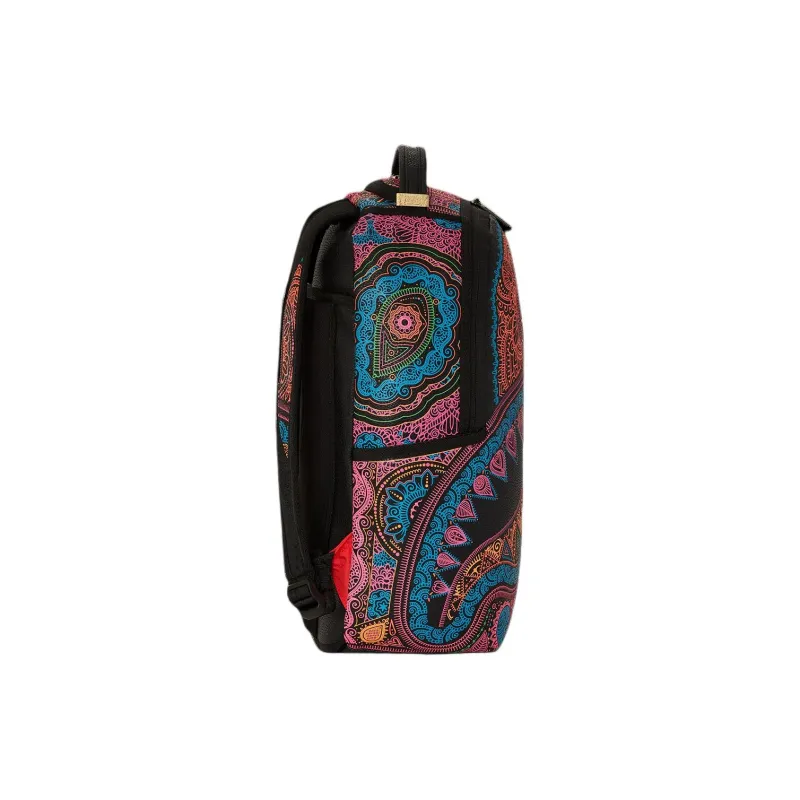SPRAYGROUND DBD Collaboration Artificial Leather Backpack Women's Multicolor-3