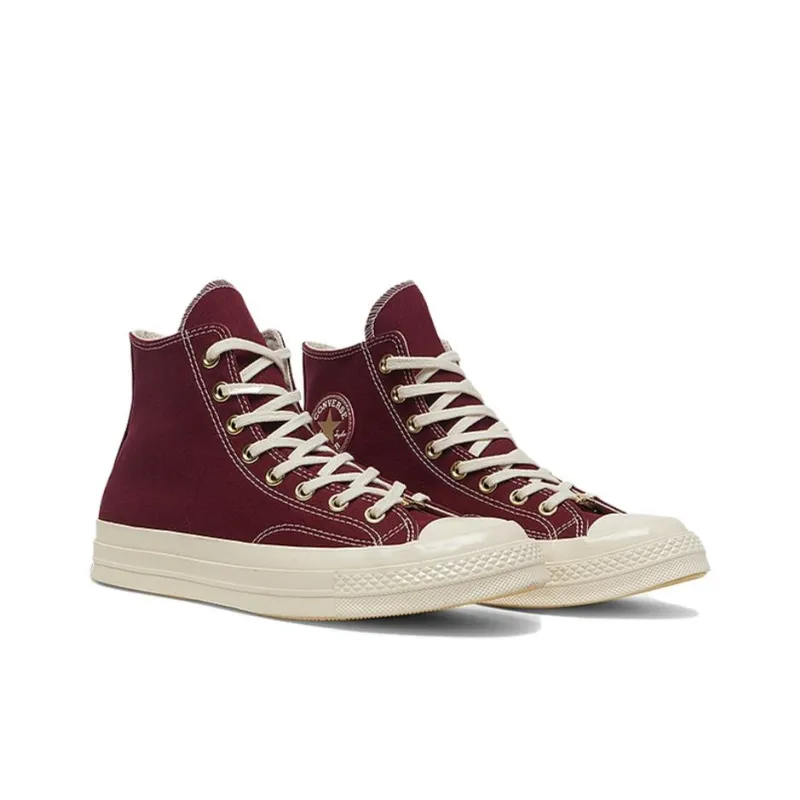 Converse CHUCK TAYLOR Anti Slip Wear Resistant High Top Canvas Shoes Unisex Red-2