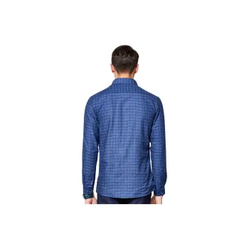 FIRS Shirts Men Navy Blue